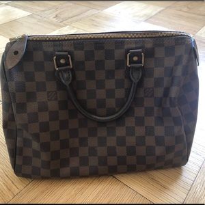 Louis Vuitton Speedy 30 Damier Ebene
